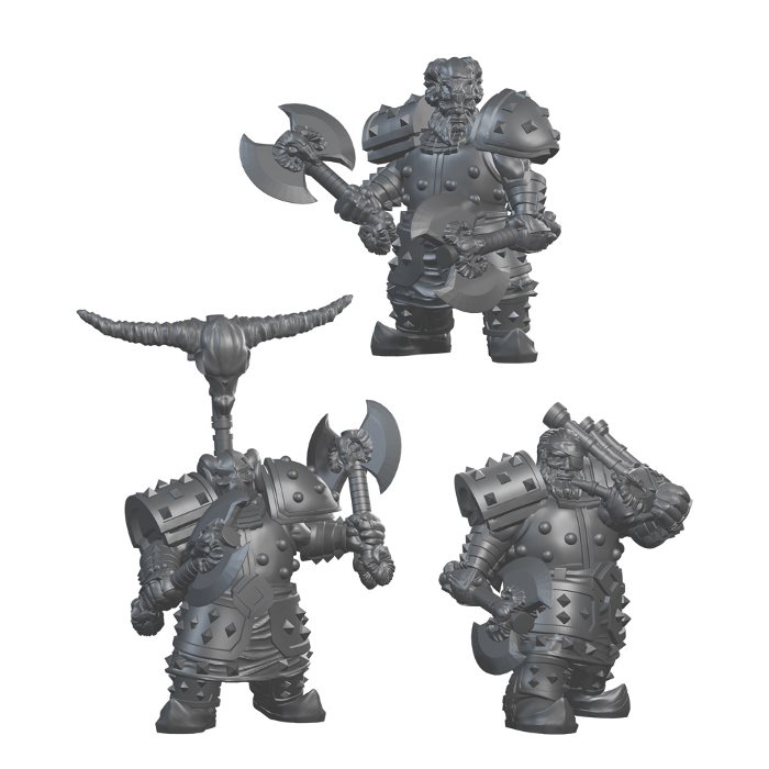 Axtkrieger der Geh�rnten Kommando