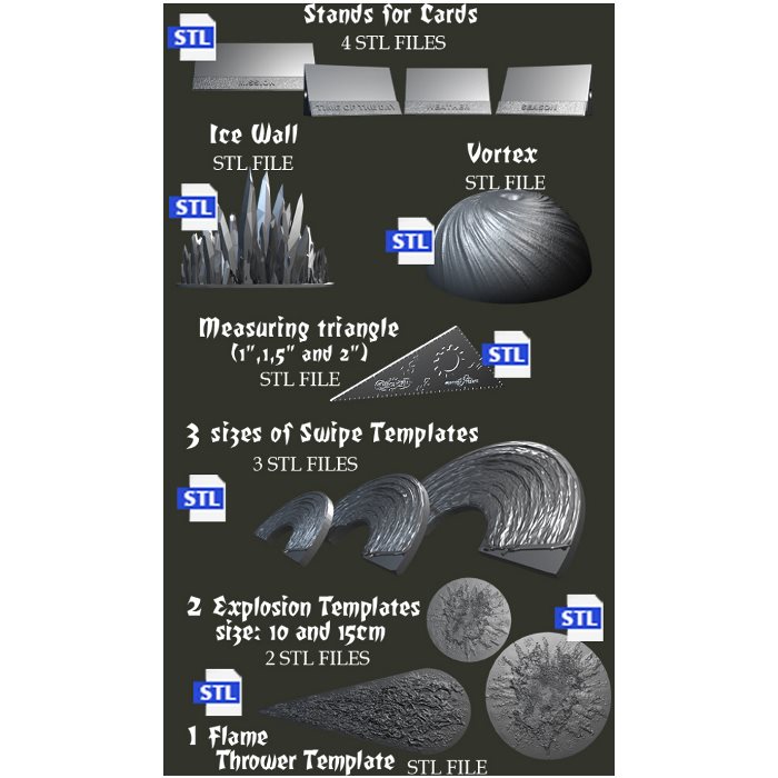 Template Set STL Files